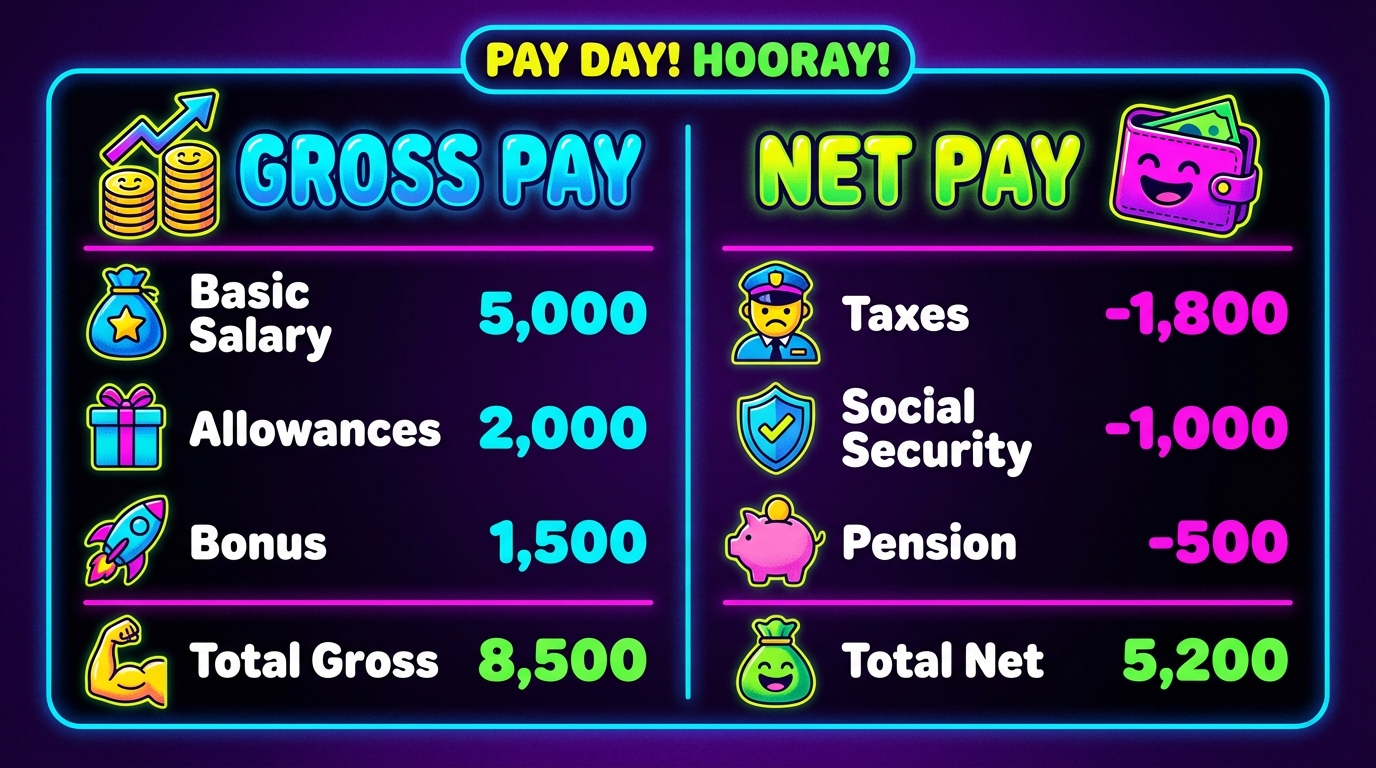 découvrez la différence entre salaire brut et salaire net, et comprenez comment cette distinction impacte votre rémunération et votre pouvoir d'achat.