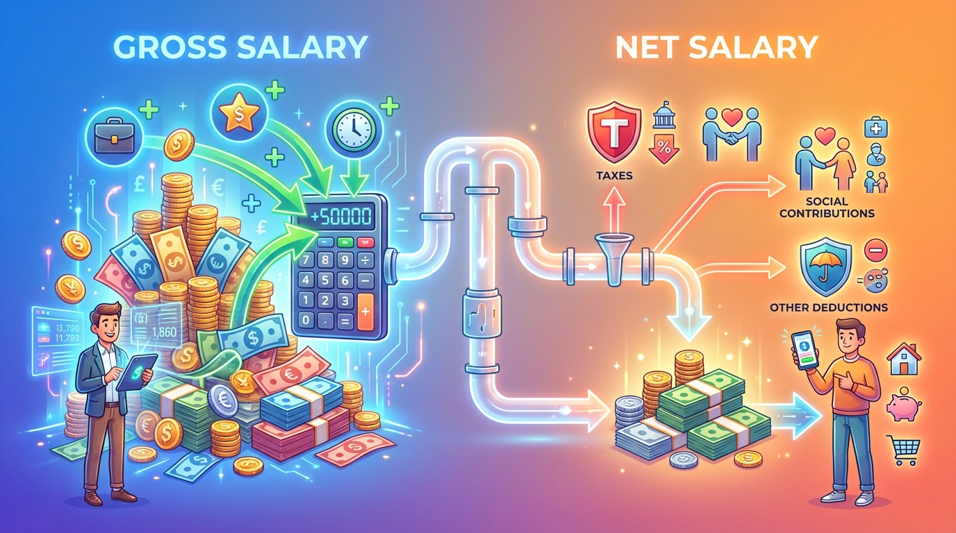 découvrez comment calculer facilement votre salaire brut et net grâce à nos explications claires et simples, pour mieux comprendre votre fiche de paie.