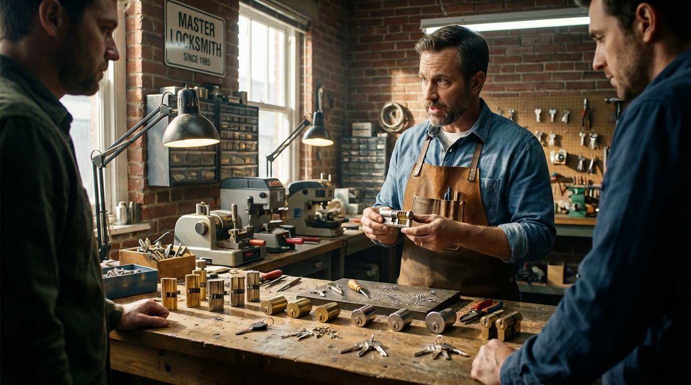 découvrez nos conseils pour choisir une serrure cylindre parfaitement adaptée à votre porte, alliant sécurité et facilité d'installation.