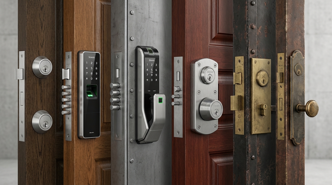 découvrez comment choisir la serrure idéale pour sécuriser efficacement votre porte d'entrée et protéger votre domicile contre les intrusions.