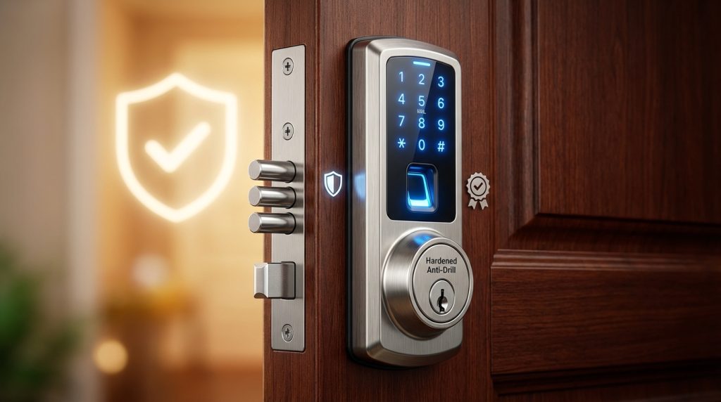 découvrez les critères essentiels pour choisir une serrure de porte d'entrée sécurisée et protéger efficacement votre habitation contre les intrusions.
