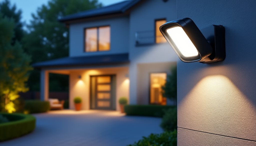 découvrez les avantages d'un projecteur extérieur avec détecteur de mouvement pour renforcer la sécurité de votre maison grâce à une lumière automatique qui dissuade les intrus et éclaire efficacement votre jardin.