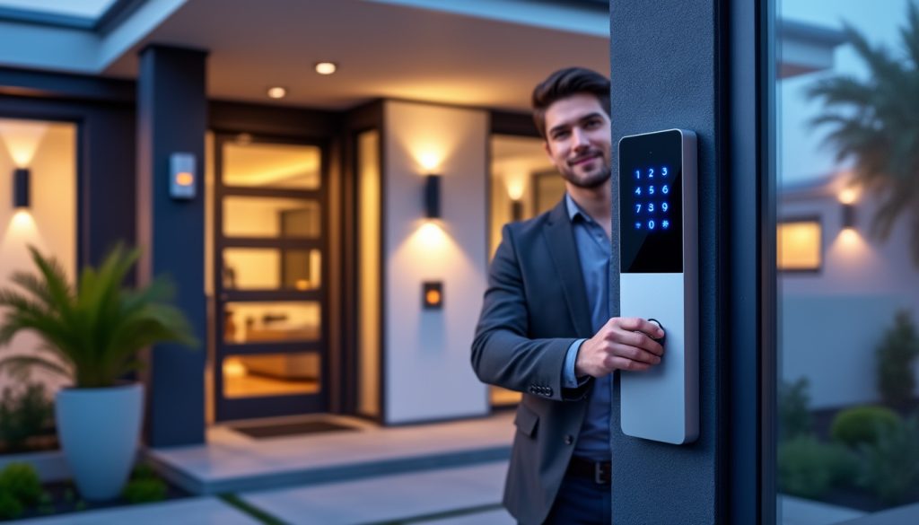 découvrez les avantages d'une serrure à code digital pour renforcer la sécurité de votre domicile avec modernité et simplicité.