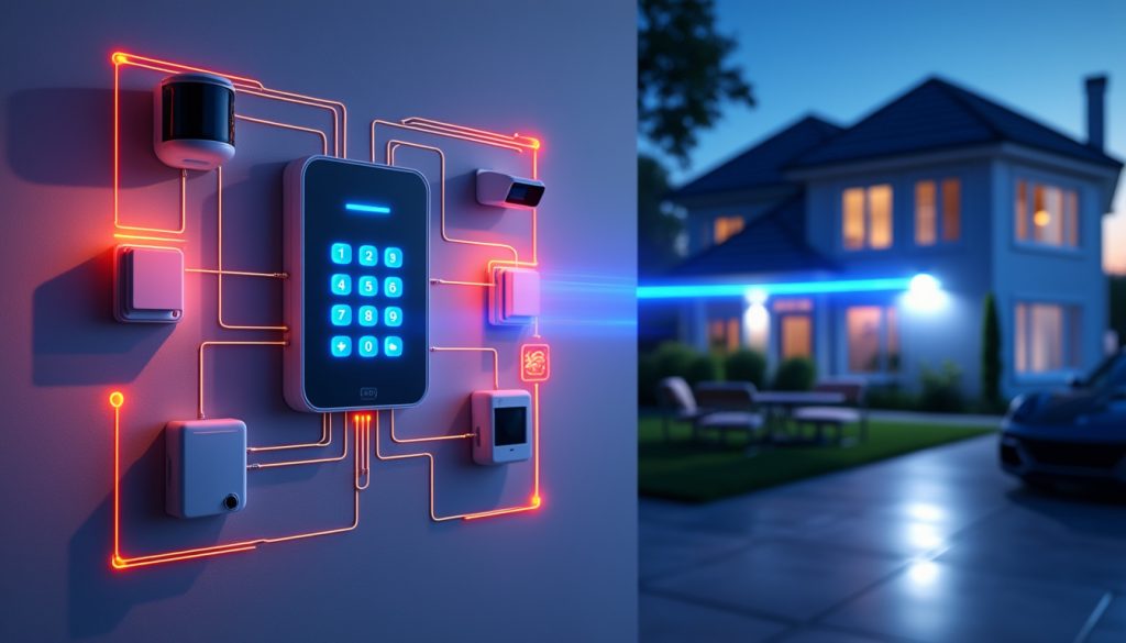 découvrez comment fonctionne une alarme maison et pourquoi elle est essentielle pour protéger votre domicile et assurer la sécurité de votre famille.